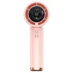 Mini Handheld Fan USB Rechargeable Portable Silent High Speed Cooling Fan Outdoor Travel Pocket Personal Small Electric Fan