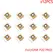 For JONR P20 PRO Vacuum Robot Accessories, Side Brush Mop Cloth Dust Bag Efficient Microfiber Spare Cleaning Parts Replacement