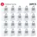 Roborock S8 Pro Ultra S8+ Robot Vacuum Cleaner Mop Choth Vacuum Bags Accessories Side Brush Filter Replaceable Spare Parts