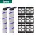 Compatible for Rowenta X-Clean 10, Tefal X-Clean 10 Vacuum Mop Accessories Roller Brush Hepa Filter Replacement Parts