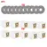Mop Cloths Dust Bag Replacement For Xiaomi 5 Pro/OV21CN/X10 Plus/X20 Plus/M30S/M30 Pro Mop Rags Bags Robot Vacuum Cleaner Parts