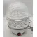Multifunctional Electric Egg Cooker Steamer - Double Layer for Boil, Poach, Steam Eggs & Veggies, Compact Breakfast Appliance