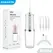 Portable Cordless Water Flosser, USB Rechargeable Smart Electric Oral Irrigator w/4 Jet Tips & 3 Modes, for Teeth & Braces Care