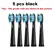 NEW 3/5/10 pcs Fairywill Replacement Toothbrush Heads for FW-507/508/551/515/917/959/2011,FW-D1/D3/D7/D8 Electric Toothbrush
