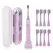 Electric Sonic Toothbrush 8 Brush Heads Smart Ultrasonic Dental Teeth Whitening Rechargeable Adult Tooth Brush Sarmocare S100
