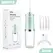 Portable Dental Water Flosser Oral Irrigator USB Rechargeable Water Floss Jet Tooth Pick 4 Tips 220ml Mouth Washing Machine