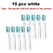 NEW 3/5/10 pcs Fairywill Replacement Toothbrush Heads for FW-507/508/551/515/917/959/2011,FW-D1/D3/D7/D8 Electric Toothbrush