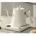 1000W Electric Gooseneck Kettle 1000ml 304 Stainless Steel Coffee Pot Intelligent Constant Temperature LED Display for CoffeeTea