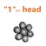 7 Blade Razor Replacement Shaving 7D Heads Floating Washable For Most Electric Shavers Trimmers Kit Cutter Blades