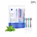 Disposable Toothbrush Exploded Beads Adults Cleaning Toothbrush Portable Travel Tooth Brush With Dental Floss Tongue Scraper