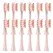 12PCS Replacement Brush Heads for Oclean X/ X PRO/ Z1/ F1/ One/ Air 2 /SE Sonic Electric Toothbrush DuPont Soft Bristle Nozzles