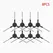 For Xiaomi Robot Vacuum X20 Max / D109GL Parts Accessories Main Brush Side Brush Hepa Filter Mop Cloth Dust Bag Replacement