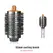 20/38/55MM Round Brush Attachment Compatible with Dyson Airwrap HS01/05/08 Nickel Big Round Brush Volumizer For Dyson Hair Dryer
