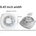 220V 4/6/7inch 110/150/180mm Silence Ventilating Strong Exhaust Extractor Fan for Window Wall Bathroom Toilet Kitchen Mounted