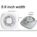 220V 4/6/7inch 110/150/180mm Silence Ventilating Strong Exhaust Extractor Fan for Window Wall Bathroom Toilet Kitchen Mounted