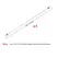 2.4x4mm Hose 150/200/300/400/500mm Length Tube High-Temperature Resistant Tube Replacement for Coffee Machines