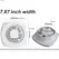 220V 4/6/7inch 110/150/180mm Silence Ventilating Strong Exhaust Extractor Fan for Window Wall Bathroom Toilet Kitchen Mounted