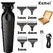 Kemei  KM-2299 KM-2024  Professional Barber Cordless Electric Hair Clippers USB Rechargeable Hair Trimmers Hair Cutting Machine