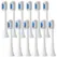 Replacement Brush Heads For Mijia T301 T302 T501 /501CSonic Electric Toothbrush Head DuPont Soft Bristle Nozzles