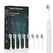 New 2026 Sonic Electric Toothbrush Adult Timer Brush 5 Mode USB Charger Rechargeable Tooth Brushes Replacement Heads Set