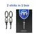 AK-03B Mini Restraint Tool, Short Version, Made of High Carbon Steel, With Key Ring, Compatible With Most Standard Restraints