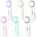 4 Pcs Compatible with Oral B Electric Toothbrush Heads Dustproof Covers, Brush Head Protective Cover Caps for Storage and Travel