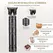 2026 T9 Professional Hair Clipper/Accessories | USB Fast Charging | Beard/Body/Hair Trimmer | Precision Electric Shaver for Men