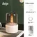 KINSCOTER Mini Aromatherapy Diffuser USB Air Humidifier Essential Oil Night Light Cold Mist Maker Sprayer for Home Bedroom