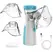 Mini Revitalize Facial Steamer and Humidifier 2-in-1 Nano Ion Mist for Skin Moisturizing Tool Air Moisturizing with Water Tank