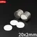 Powerful Magnet Round Neodymium Magnets with Double-Sided Adhesive Magnetic for Office Kitchen Fixation Multi-purpose DIY Craft