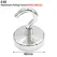 10/20Pcs Super Strong Neodymium Powerful Magnetic Hooks Ring Metal Magnet with Curved Hook Hanger for Hanging,Fridge,Wall,Key