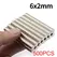 6x2mm Super Strong Neodymium Magnet N35 NdfeB Permanent Magnetic imanes Round Powerful Magnets Refrigerator Magnet