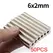 6x2mm Super Strong Neodymium Magnet N35 NdfeB Permanent Magnetic imanes Round Powerful Magnets Refrigerator Magnet