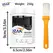450g Polyurethane Waterproof Coating Invisible Paste Sealant Glue with Brush Adhesive Repair Nano Glue for Home Roof Bathroom Freeze-resistant Wall Crack Repair Glue Easy to brush on.