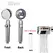 360 Degrees Rotation Turbo Fan Shower Head High Pressure Water Saving Spray Adjustable Showerhead Filters Bathroom Accessories
