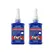 LOOLIFL Blue Thread Locker 243 Nuts-Bolts Locker, Screw Adhesive Lock Tight Seal Fasteners Anaerobic Curing Metal Glue,Rustproof