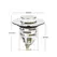 Bathroom Sink Plug Stopper Washbasin Universal Pressing Water Plug Drainer Filter Anti-blocking Anti-odor Basin Accessories
