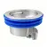 Floor Drain Core, All Copper, Odor Proof Core, Drain Guard Sewer Backflow Preventer, Deodorization Drain Plug Hair Stopper, Hair