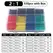 102-750pcs 2:1 Thermoresistant Tube Heat Shrink Wrapping Kit Assorted Wire Cable Insulation Sleeving 3:1 Heat Shrink Tube Set