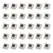 30Pcs Keyboard Switch Keyboard Clicker Key Replacement 2 Metal Pin Tactile Switch for Mechanical Keyboard