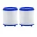 Faucet Filter Elements Water Purifier Filter emove Chlorine Heavy Metal Faucet Adapter PP Cotton Filtration for Kitchen Bathroom