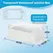 IP67 Plastic Transparent Waterproof Enclosure Box for Outdoor Electronic Projects Electrical Instrument Junction Housing Protect