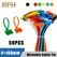 50pcs Easy Mark 4*150mm Nylon Cable Ties Tag Labels Plastic Loop Ties Markers Cable Tag self-locking Zip Ties