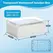 IP67 Plastic Transparent Waterproof Enclosure Box for Outdoor Electronic Projects Electrical Instrument Junction Housing Protect