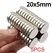 20x5mm Super Strong Neodymium Magnet N35 NdfeB Permanent Magnetic imanes Round Powerful Magnets Refrigerator Magnet