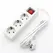 2/3/4 Multiple Sockets EU Plug with ON/OFF Switch 2M Extension Cord European Standard Adapter Expansion Socket Power Converter