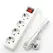 2/3/4 Multiple Sockets EU Plug with ON/OFF Switch 2M Extension Cord European Standard Adapter Expansion Socket Power Converter