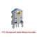TTC Dustproof Decoder 7/8/9/10/11/12/13/14/15/16mm Rotary Mouse Scroll Gold Silver Wheel Encoder 1.74mm Hole 20-40g For PC Mouse