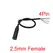 1/5Pcs 2.5mm 3.5mm Mono Stereo Audio Cable Male Female Plug Jack Connector 2/3/4Pin Extension Wire DIY Earphone Mic Repair Cable