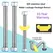 304 Stainless Steel Basin&Toilet Water Weaved 1/2"plumbing Hose,bathroom Heater Connect Corrugated Pipes with Wrench  Pipe
